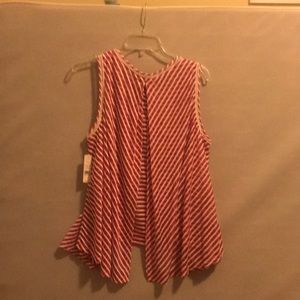 New layered rayon/polyester blend summer top by New Directions.